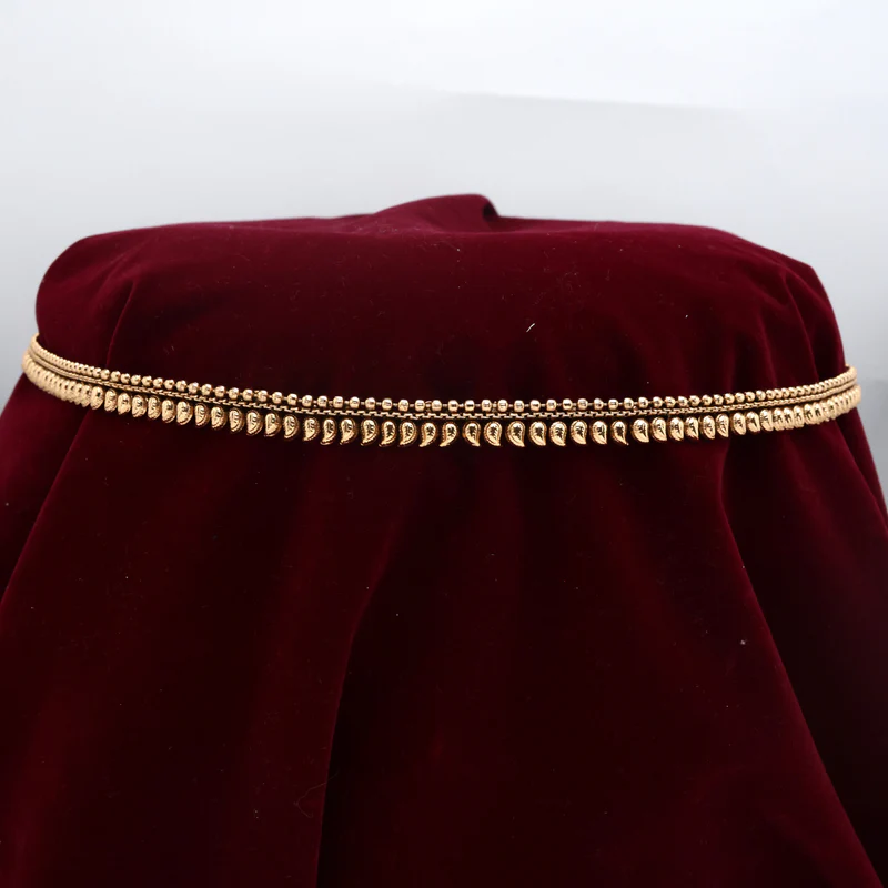 Gold Look Sleek Mango Bridal Hipchain